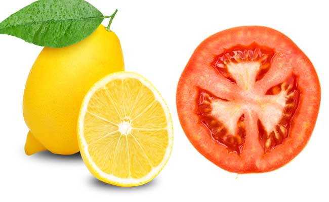 Cà chua và cam đều có thành phần chứa nhiều vitamin C và các chất chống oxy hóa