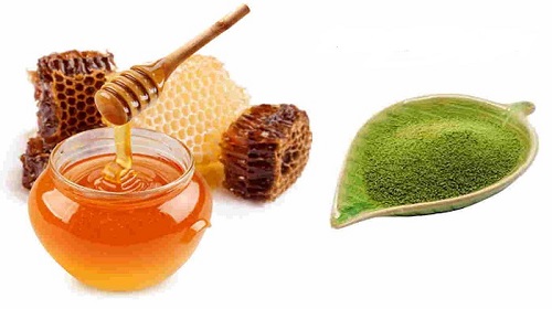 Tẩy tế bào chết bằng mật ong kết hợp trà xanh
