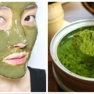 Cách trị mụn ẩn dưới da bằng mặt nạ trà xanh