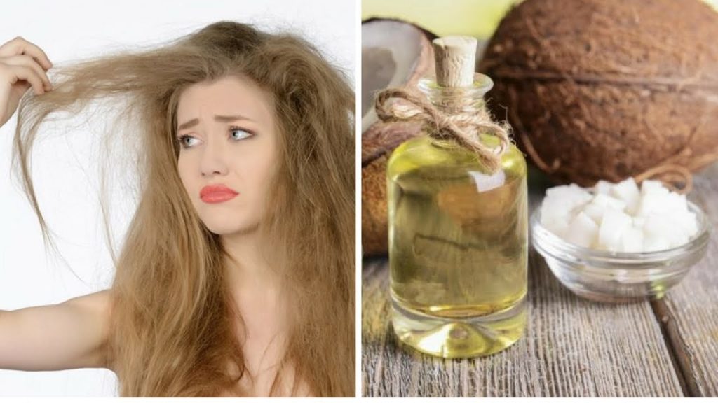 Cách chăm sóc tóc bấm xù bằng dầu dừa 