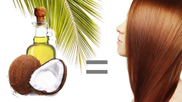 Tác dụng của dầu dừa đối với tóc