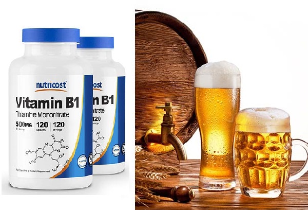 Cách gội đầu bằng bia và vitamin B1