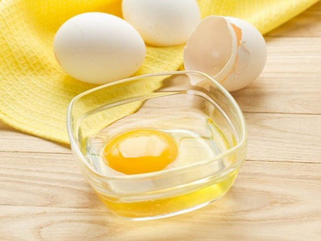 Trị sẹo lõm bằng lòng trắng trứng