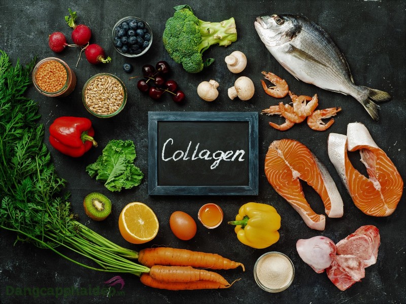 Ngoài cấy collagen bạn có thể bổ sung thêm collagen bằng các thực phẩm giàu collagen