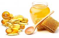 Cách làm trắng da bằng vitamin e và mật ong