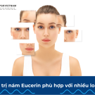 Kem trị nám Eucerin phù hợp với nhiều loại da