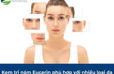 Kem trị nám Eucerin phù hợp với nhiều loại da