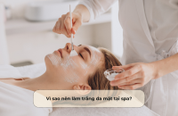 Vì sao nên làm trắng da mặt tại spa