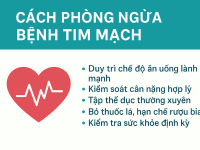 Cách phòng ngừa bệnh tim mạch